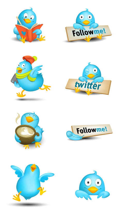 cute twitters preview Smashing Magazine  Retro Icon SetFlavours Icon Set And Cute Tweeters Icon Set