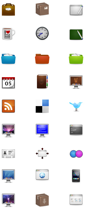 flavour preview Smashing Magazine  Retro Icon SetFlavours Icon Set And Cute Tweeters Icon Set