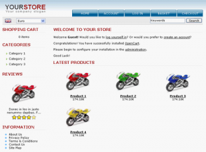 opencart2 300x221 10 Free Ecommerce Engine