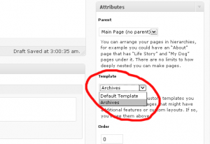 step5 300x206 Creating custom page template in WordPress