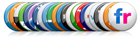 btns Free awesome social network icon in one place