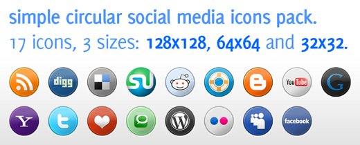 preview1 Free awesome social network icon in one place