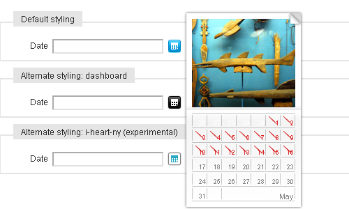 jquerymootols 10 Useful Date Picker for web development
