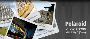 polaroid css3 jquery 300x130 The best tutorials combining HTML,CSS,PHP and JQuery