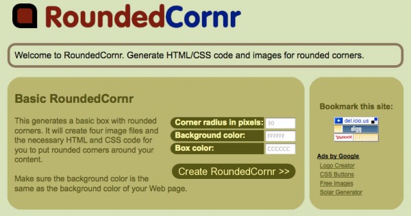 rounded corner 600x315 RoundedCornr, Generate HTML/CSS code and images for rounded corners.