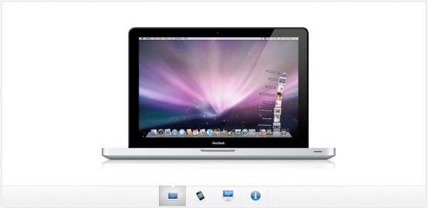 apple gallery slider 600x292 A Beautiful Apple style Slideshow Gallery With CSS & jQuery