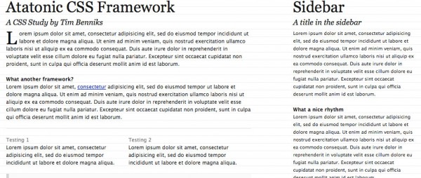 atatonic 600x254  Atatonic   CSS Framework that focus on typography