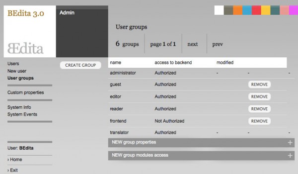 bedita 600x352 BEdita   Semantic Content Management Framework
