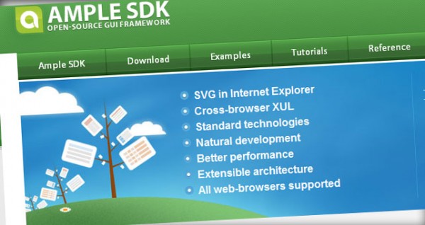 ample sdk 600x318 Ample SDK   GUI Framework for client side applications