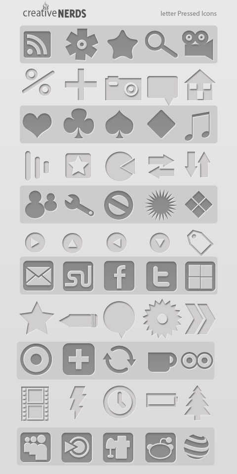 letter pressed 330 Free and wesome Letter Pressed Icons