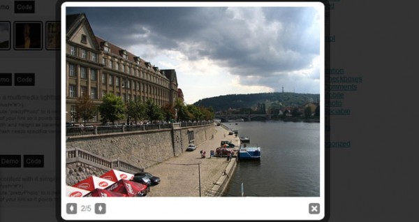 pretty photo 600x318 PrettyPhoto   jQuery based lightbox clone