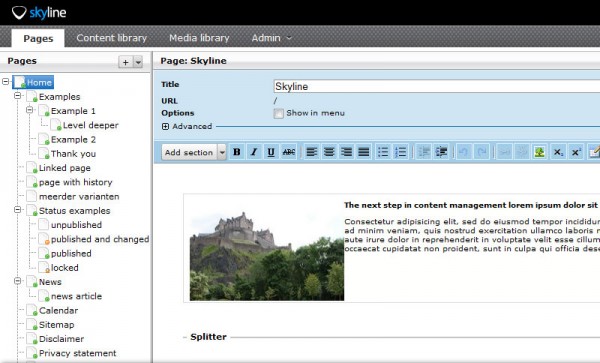 skylinecms 600x363 skylinecms   open source Ruby on Rails content management system