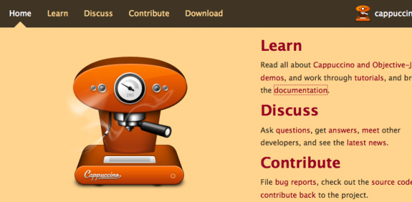 cappucino 600x294 Cappuccino   build desktop caliber applications that run in a web browser