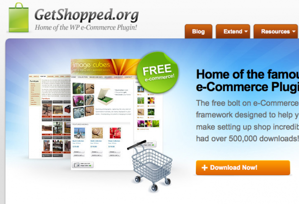 getshopped 600x410 GetShopped   Wordpress ecommerce plugin