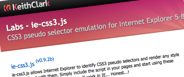 ie css3 600x250 ie css3.js   CSS3 pseudo selector emulation for IE 5 8