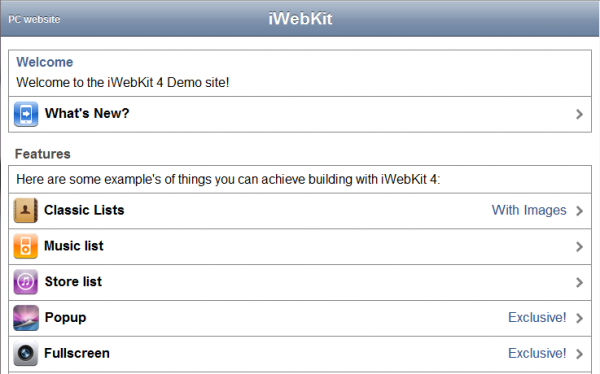 iwebkit 600x374 Iwebkit iPhone and iPod touch Development kit