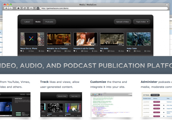 mediacore 600x420 MediaCore   open source video, audio, and podcast publishing platform