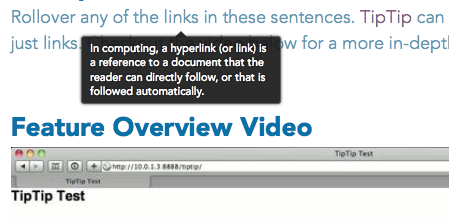 titptip TipTip   Tooltip jQuery Plugin with Zero Images