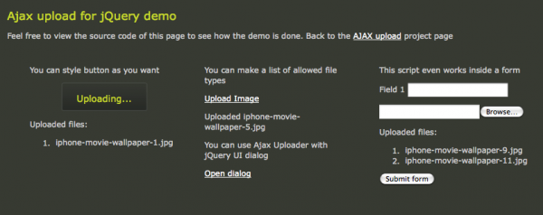 upload ajax 600x238 Upload Ajax   Easy upload multiple file using ajax