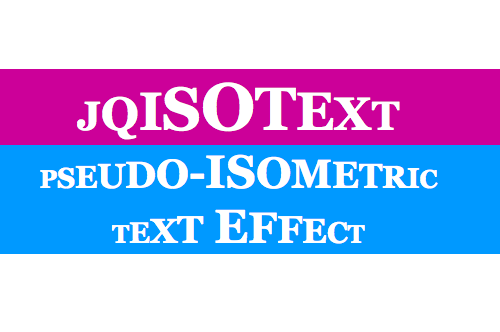 jqisotext jqIsoText   Text Effect jQuery Plugin