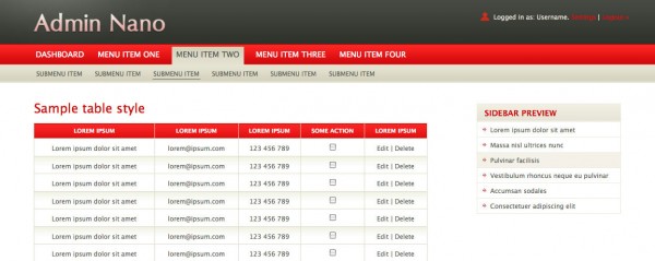 adminano 600x239 25 Premium Admin Template on Themeforest
