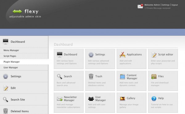 flexy blue 600x370 25 Premium Admin Template on Themeforest
