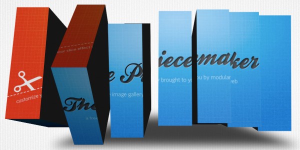 piecemaker 600x300  Piecemaker   Free 3D Flash Image Slider
