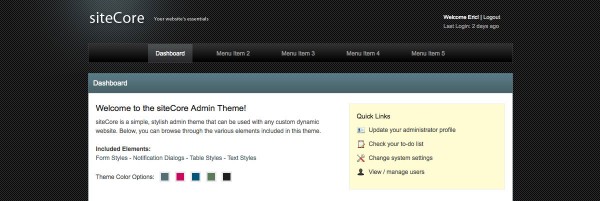 sitecore 600x201 25 Premium Admin Template on Themeforest