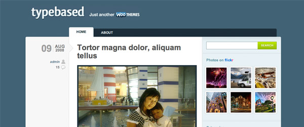 17 typebased A Collection of 25 Super High Quality WordPress Themes