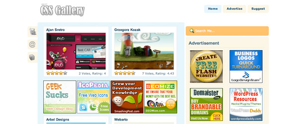 22 css gallery1 A Collection of 25 Super High Quality WordPress Themes