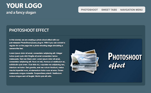 tutorialzine HTML5 15 Free HTML5 CSS3 Templates to Start the Future of Web Design