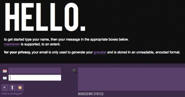 Analog 600x316  Anologue   Open Source Chat Application