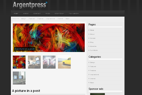 Argentpress 108 Free High Quality Wordpress Themes