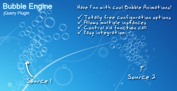 BubbleEngine jQuery Bubble Engine   Bubble Animation jQuery Plugin