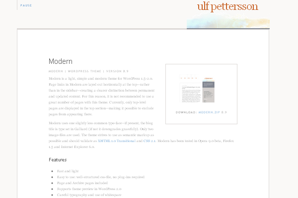 Modern 28 Clean and Minimalist WordPress Themes