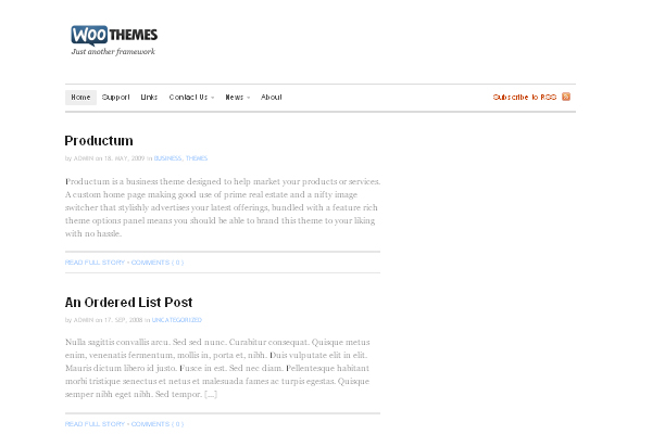 Polaroidpress 108 Free High Quality Wordpress Themes