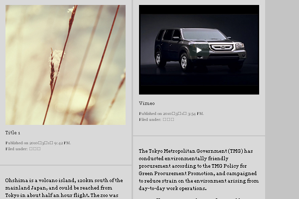 Tanzaku 28 Clean and Minimalist WordPress Themes