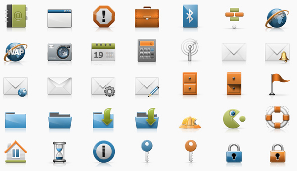 mobile berries Mobile Berries   Free Mobile Applications Icon Set