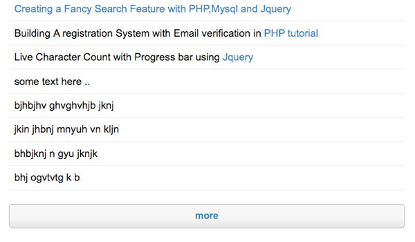 twitter pagination Facebook and Twitter Style Pagination with jQuery
