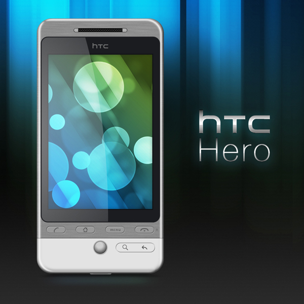 HTC Hero PSD by domox1 Ultimate Resources for Android Developers (Android GUI kits, Icons and fonts) 