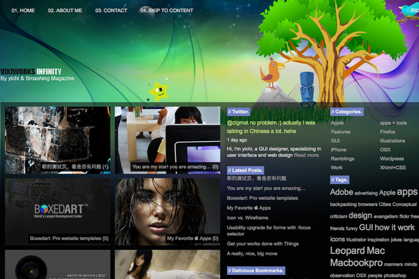 Infinity 108 Free High Quality Wordpress Themes