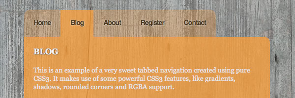 css3 menu11 15 CSS3 Menu Navigation Tutorials