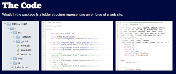 html5 reset  HTML5 Reset – Template to Start HTML5 CSS3 Projects