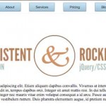 How to Create A  Persistent Navigation Menu jQuery And CSS3