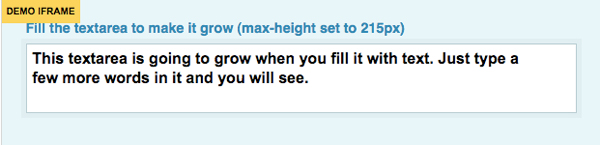 autogrow textarea Tutorials and Resources for Creating Facebook Style Interface