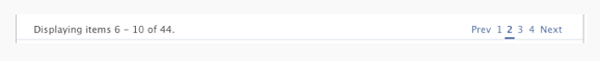facebook pagination1 Tutorials and Resources for Creating Facebook Style Interface