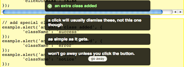 pur Purr   MooTools Growl Style Pop Up Notifications