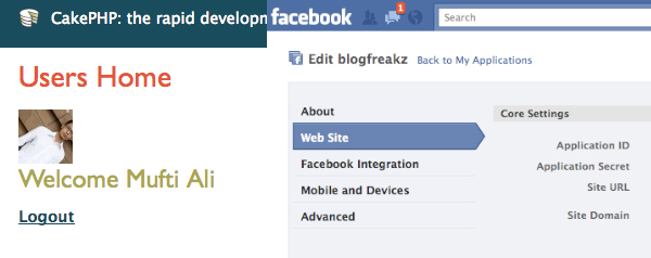 home1 How to Authenticate Users With Facebook Graph In CakePHP