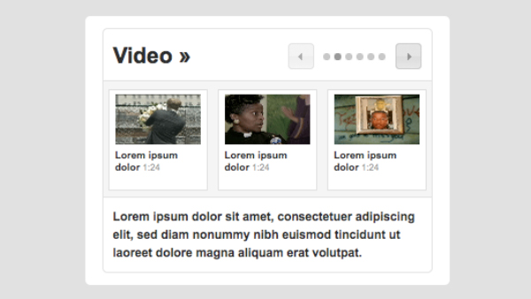 loopedCarousel 30 Powerfull Free jQuery Content Slider