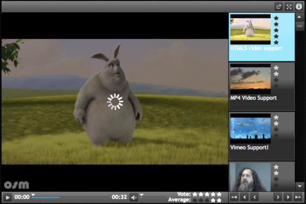 osmplayer 20 Excellent HTML5 Video Players